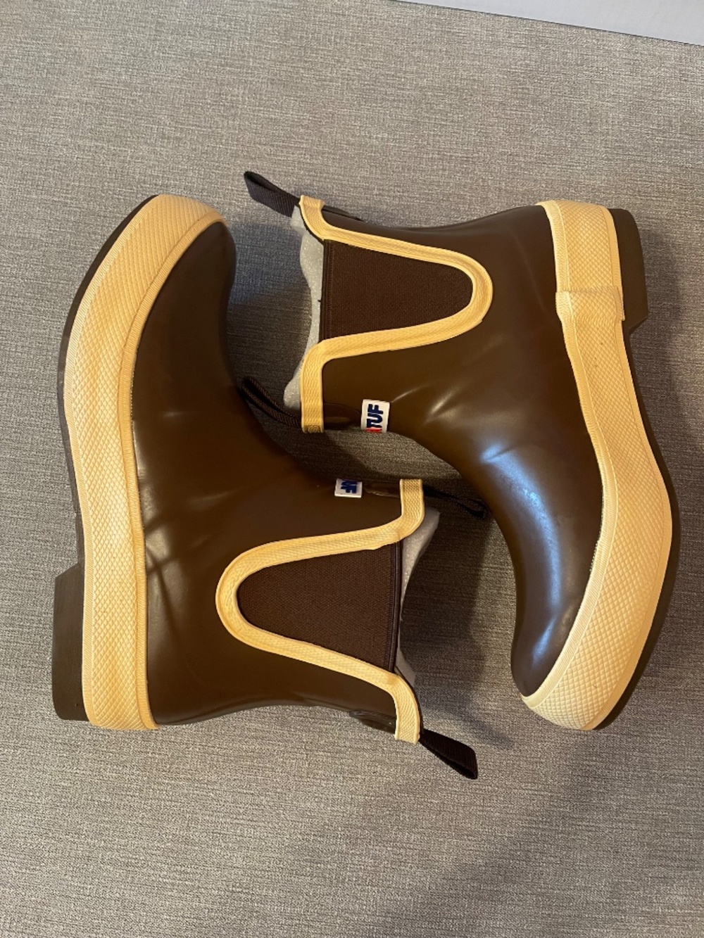 XTRATUF Women's 6" Legacy Ankle Deck Boots - Brown - Size 8 - NEW - Picture 5 of 14